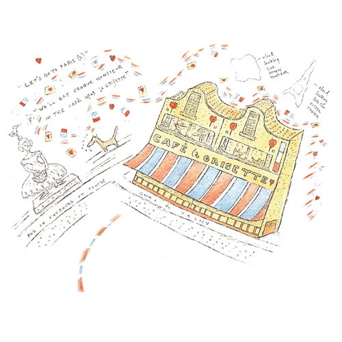 Paris cafe